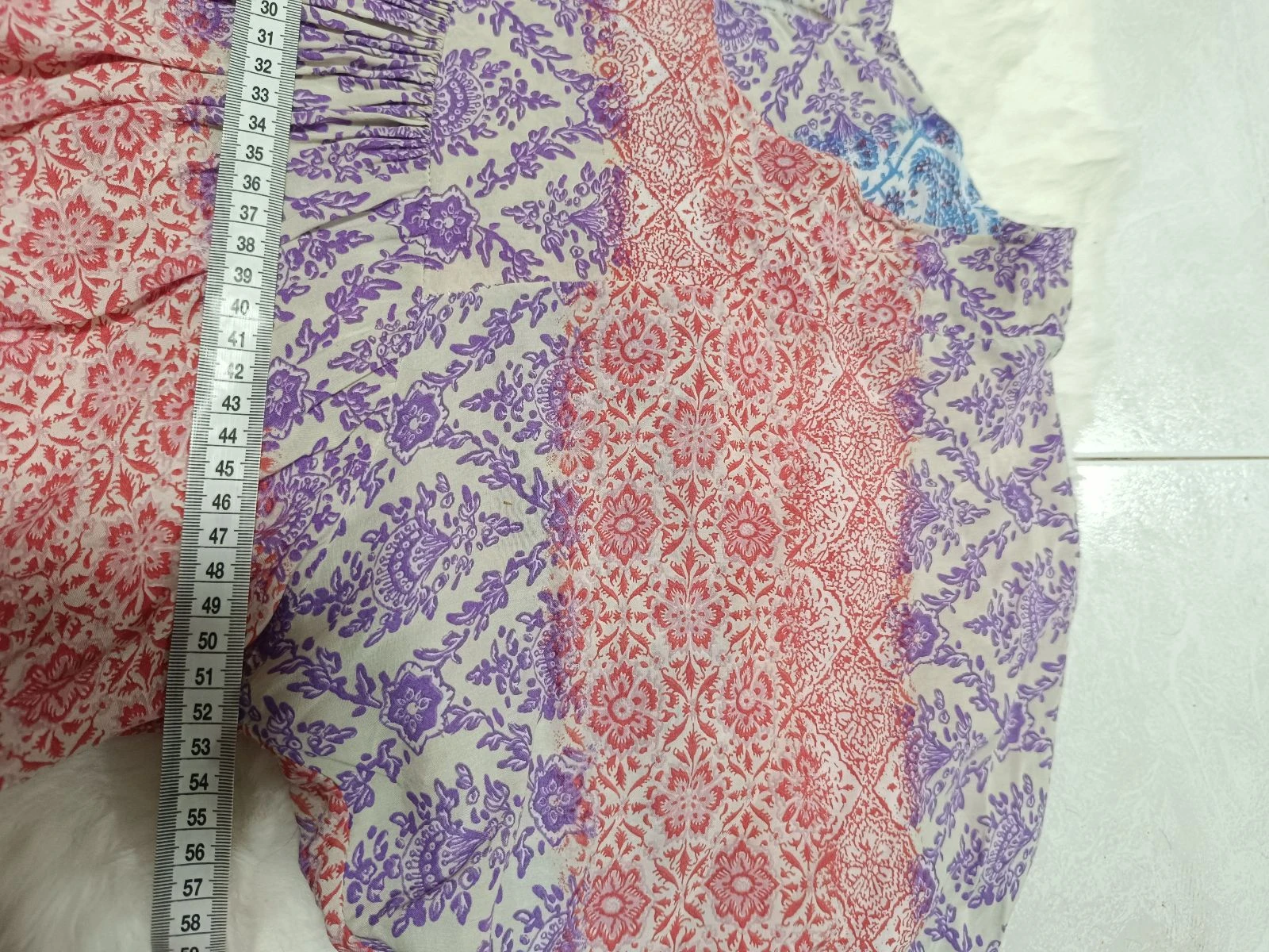 Vloeiende caftan voor dames, veelkleurig – photo 7